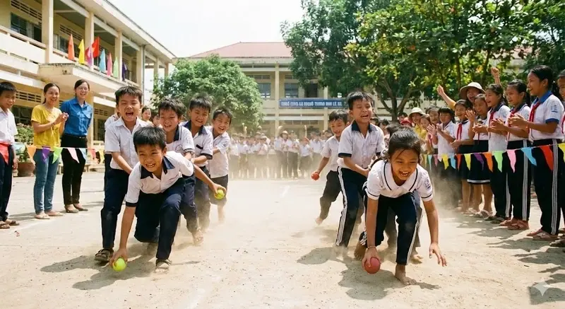Lăn bóng - Luật chơi và mẹo giúp bé vận động linh hoạt