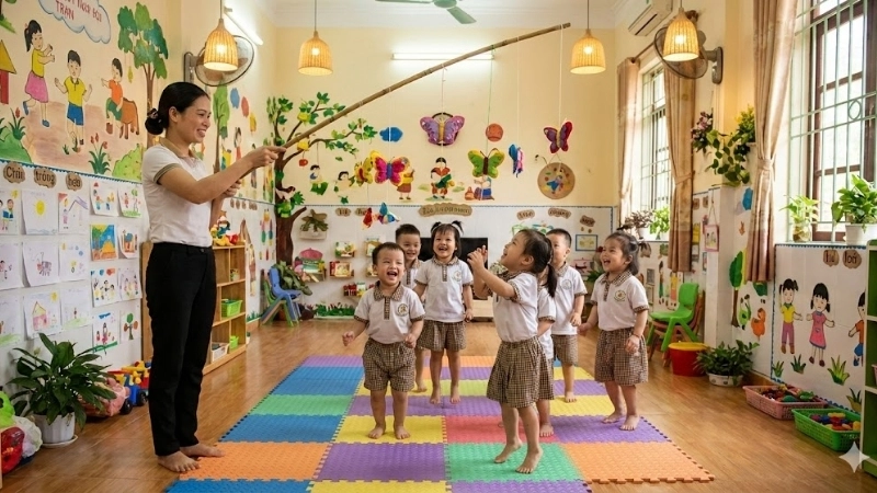 Bé học nhanh nhờ cách chơi bắt bướm dễ hiểu