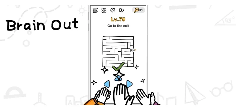 Ảnh Brain Out hack não vui nhộn cho người thích thử thách