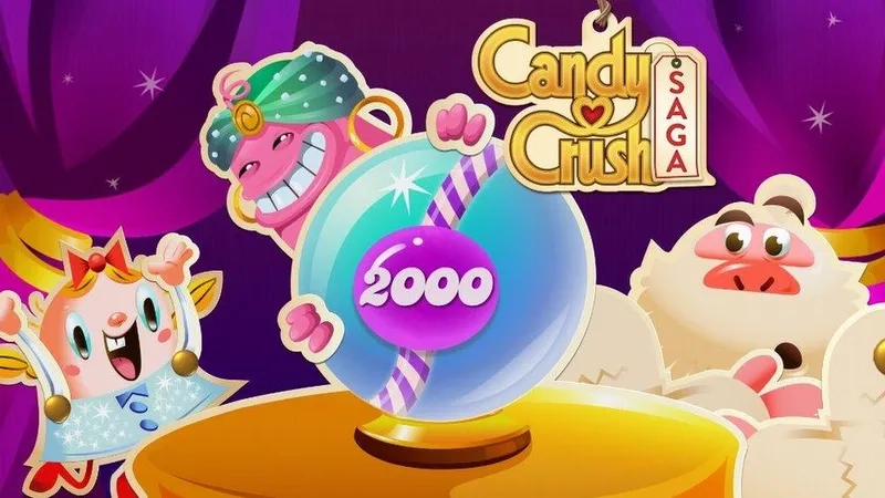 Ảnh Candy Crush Saga combo kẹo đặc biệt đẹp mắt