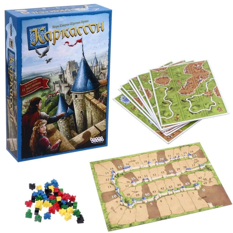 Xem hướng dẫn chơi Carcassonne ngay