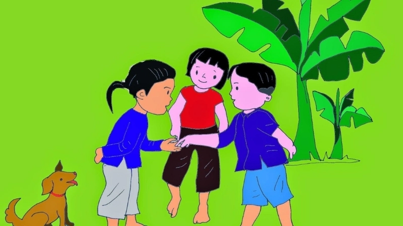 Hướng dẫn cách trò chơi chi chi chành chành chi tết