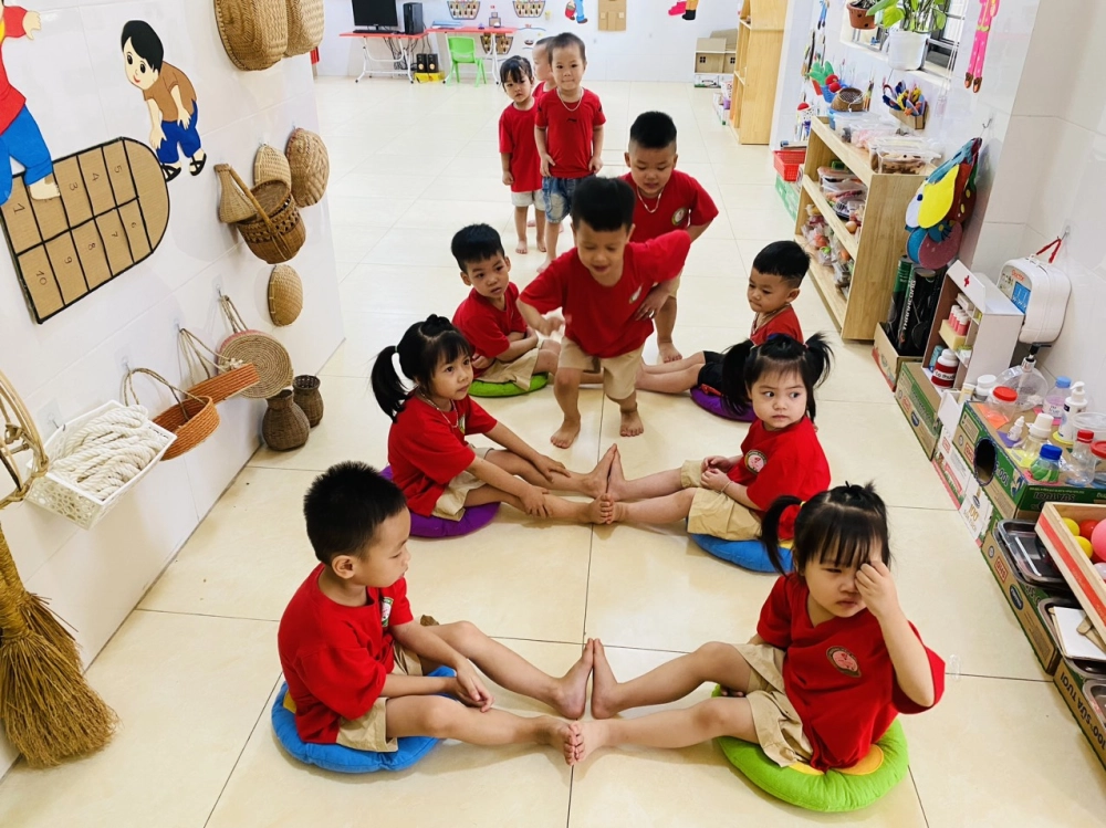 Ý nghĩa trò chơi chồng nụ chồng hoa giàu tính gắn kết