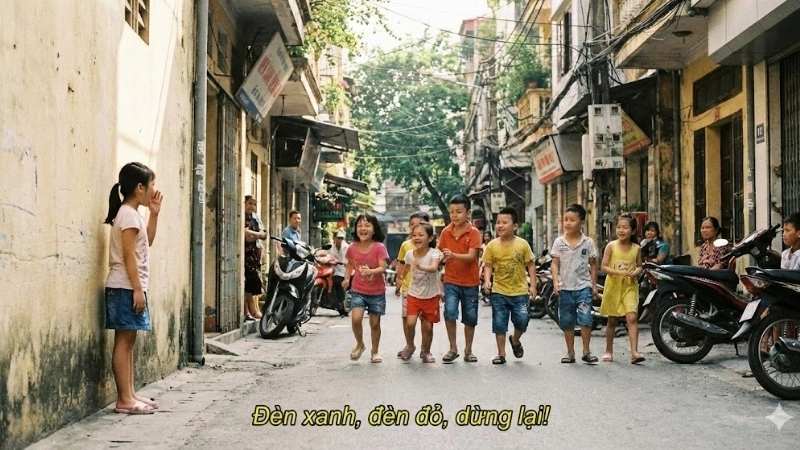 Niềm vui bất tận với đèn xanh đèn đỏ mầm non mỗi buổi