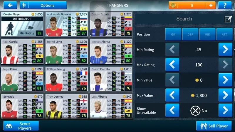Áp dụng lối đá thông minh với Dream League Soccer chiến thuật hay