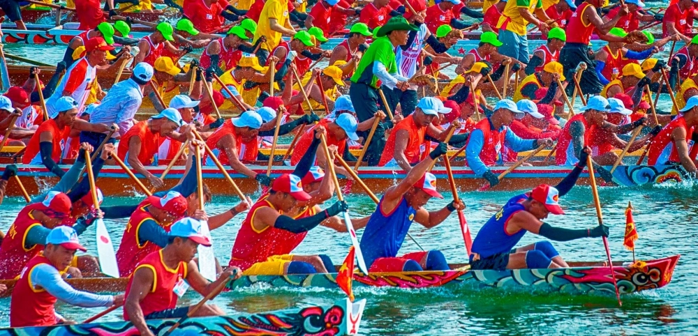Luật đua thuyền đảm bảo công bằng thi đấu