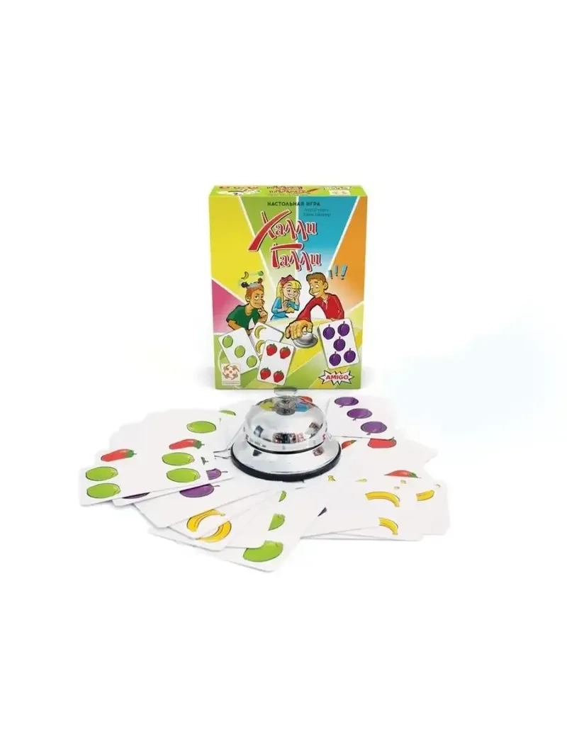 Lá bài Halli Galli trái cây màu sắc