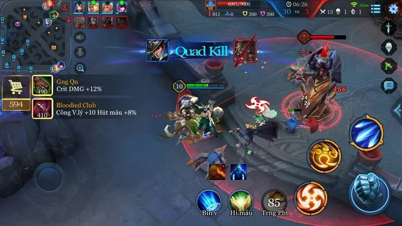 Theo dõi Liên Quân Mobile chính thống cùng garena liên quân