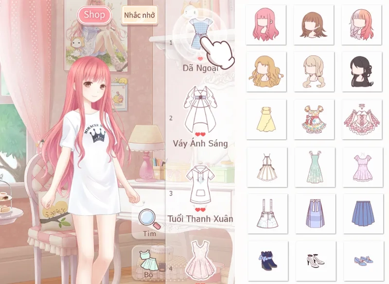 Dễ làm quen với cách chơi Ngôi sao thời trang hấp dẫn