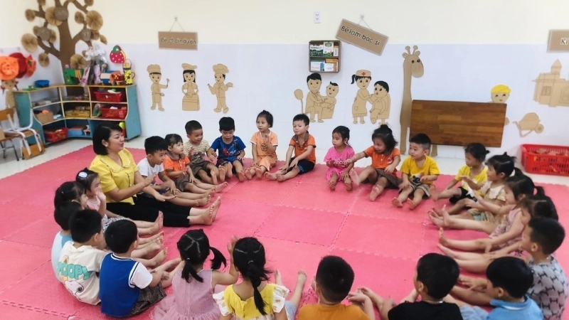 Hoạt động sáng tạo với nu na nu nống mầm non cho bé