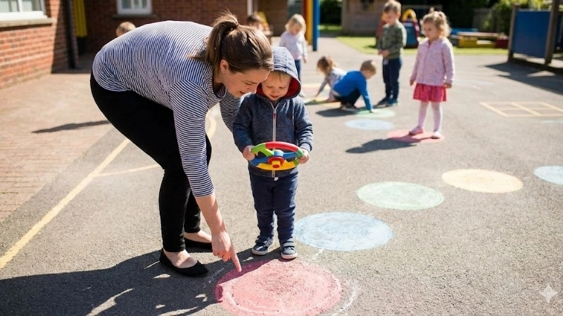 Khám phá trò chơi ô tô vào bến giúp trẻ phát triển vui học