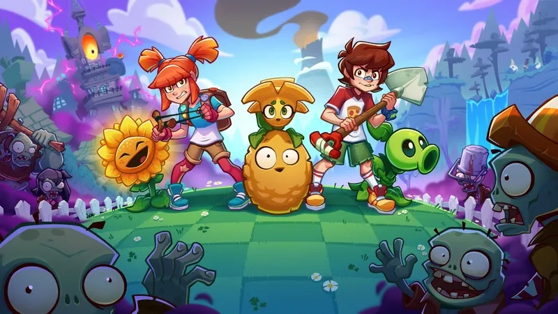 Học Plants vs Zombies trồng cây phòng thủ thông minh