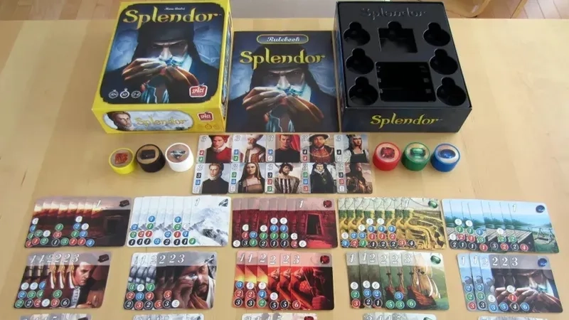 Game chiến thuật Splendor đầy trí tuệ