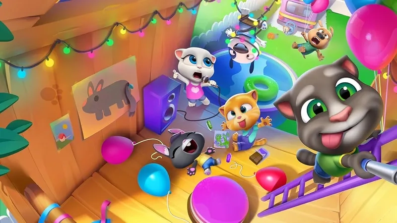 Tải Talking Tom miễn phí chơi vui không lo tốn phí