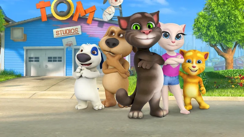 Trải nghiệm Talking Tom phiên bản mới nhiều tính năng