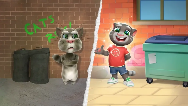 Học cách chơi Talking Tom đơn giản dễ hiểu cho bé