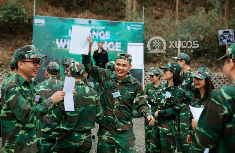 Kịch bản huấn luyện quân đội team building chuyên sâu cho nhân sự