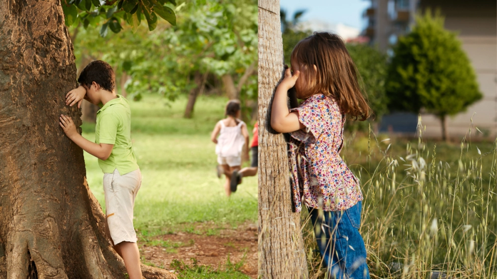 Bịt mắt trốn tìm tăng kịch tính và tiếng cười