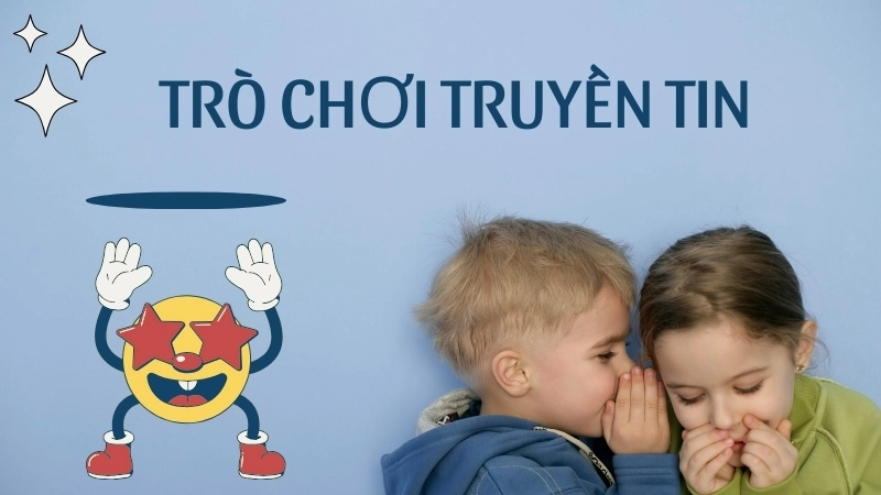 Nhóm bạn trẻ tham gia trò chơi truyền tin hài hước trong buổi dã ngoại
