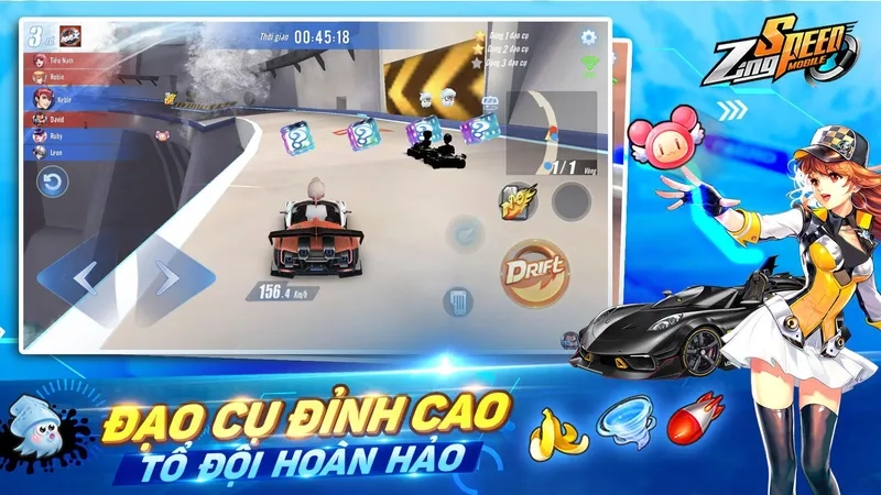 Trải nghiệm Zing Speed Mobile đua xe tốc độ cao đã mắt