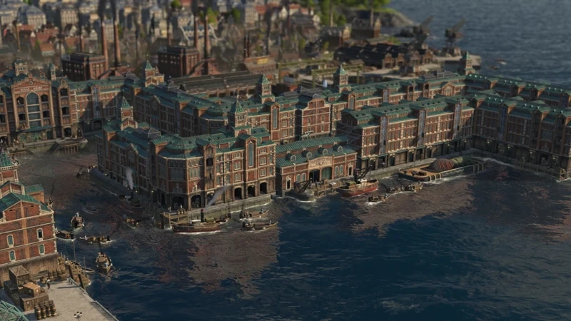 Đắm chìm anno 1800 game xây dựng chuyên sâu