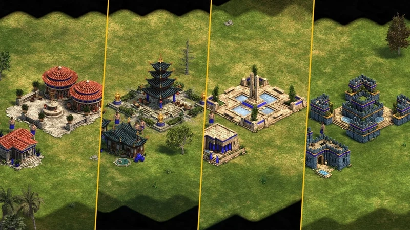 Tổng hợp aoe 1 đế chế xanh ảnh trong game sắc nét