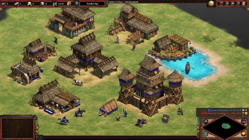 Trải nghiệm mượt mà aoe 1 đế chế xanh gameplay hd