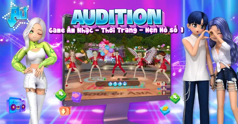 Ai cũng mê Audition vì Audition dễ chơi vui nhộn