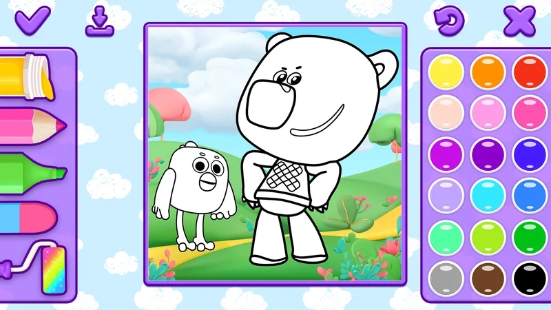 Lựa chọn an toàn free coloring games for kids