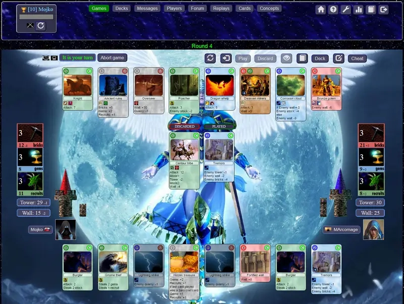 Arcomage thẻ bài hiếm nhất được săn tìm