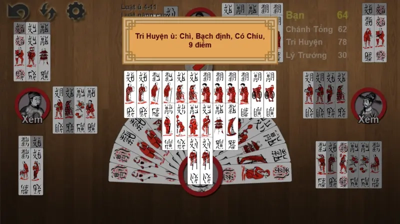 Tải game bài Chắn Vạn Văn Android giao diện quen thuộc