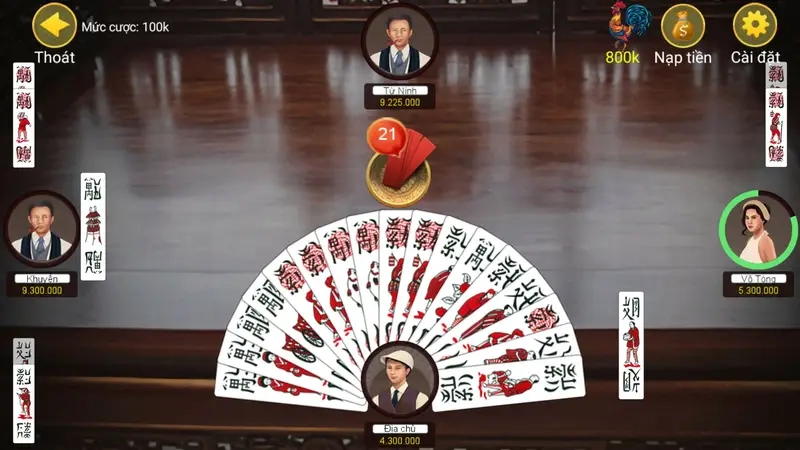 Hướng dẫn chơi bài Chắn Vạn Văn chi tiết từng bước