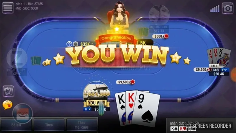 Bộ bài liêng bài cào truyền thống