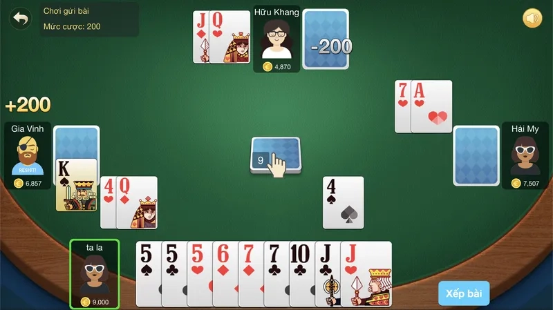 Hướng dẫn cài đặt chơi phỏm trên máy