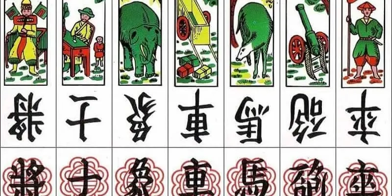 Bàn chơi đánh bài Tam Cúc 4 người truyền thống