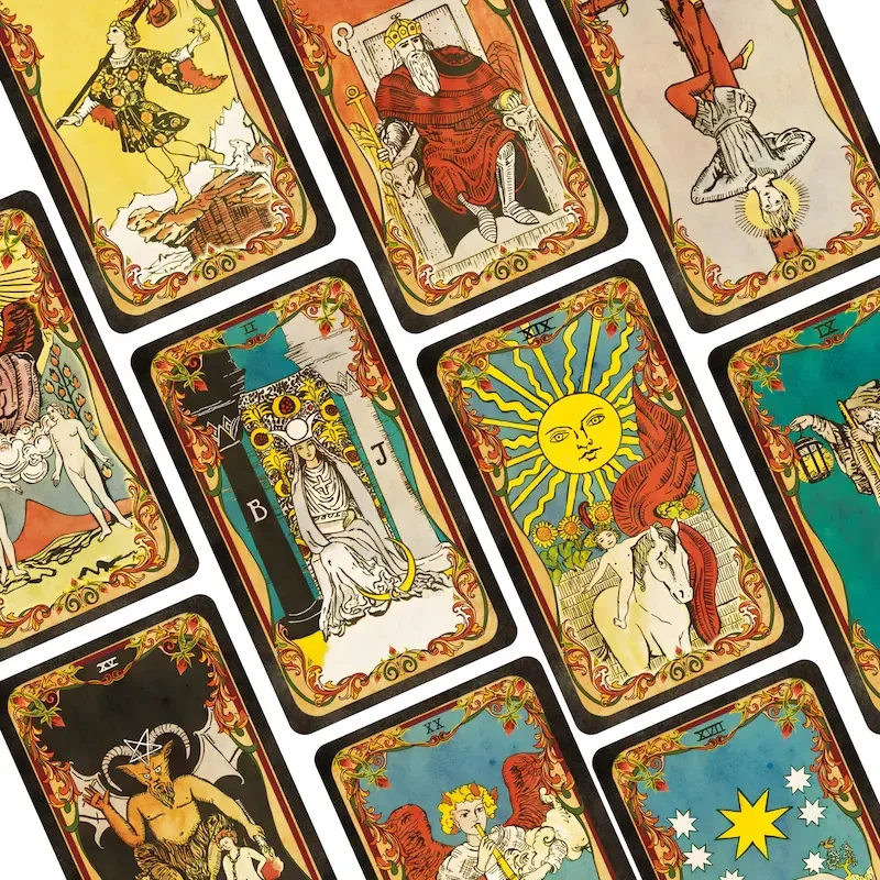 Sơ đồ trải bài Tarot phổ biến nhất