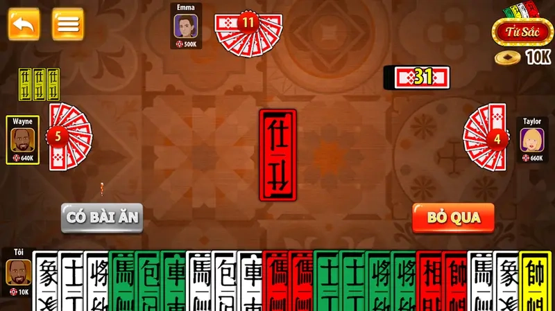 Luật chơi bài Tứ Sắc chuẩn và dễ áp dụng