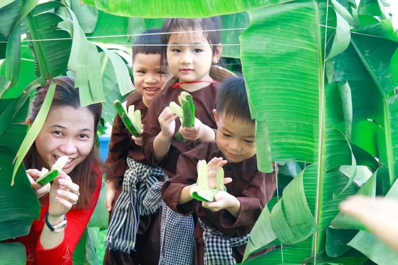 Trò chơi dân gian Bắn Súng Chuối phổ biến ở các vùng nông thôn