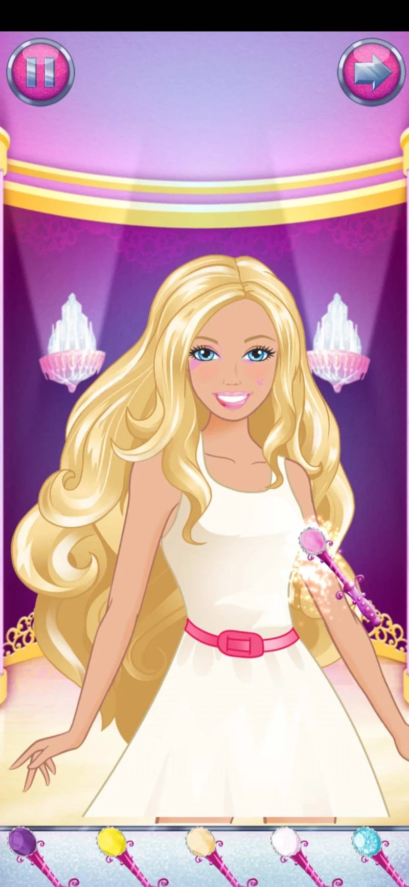 Xem phong cách chơi qua barbie magical fashion gameplay