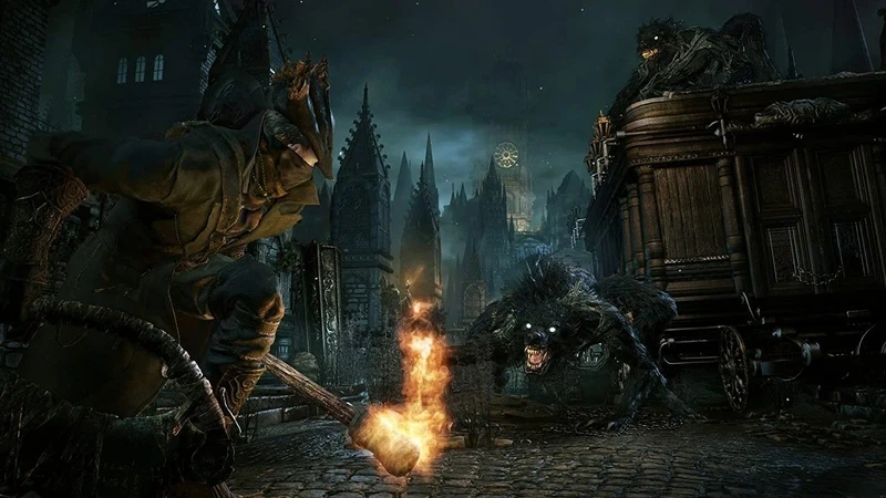 Thiết kế độc đáo của bloodborne vũ khí đặc trưng