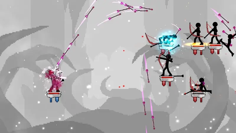 Bowman điều chỉnh góc bắn để ngắm mục tiêu chính xác