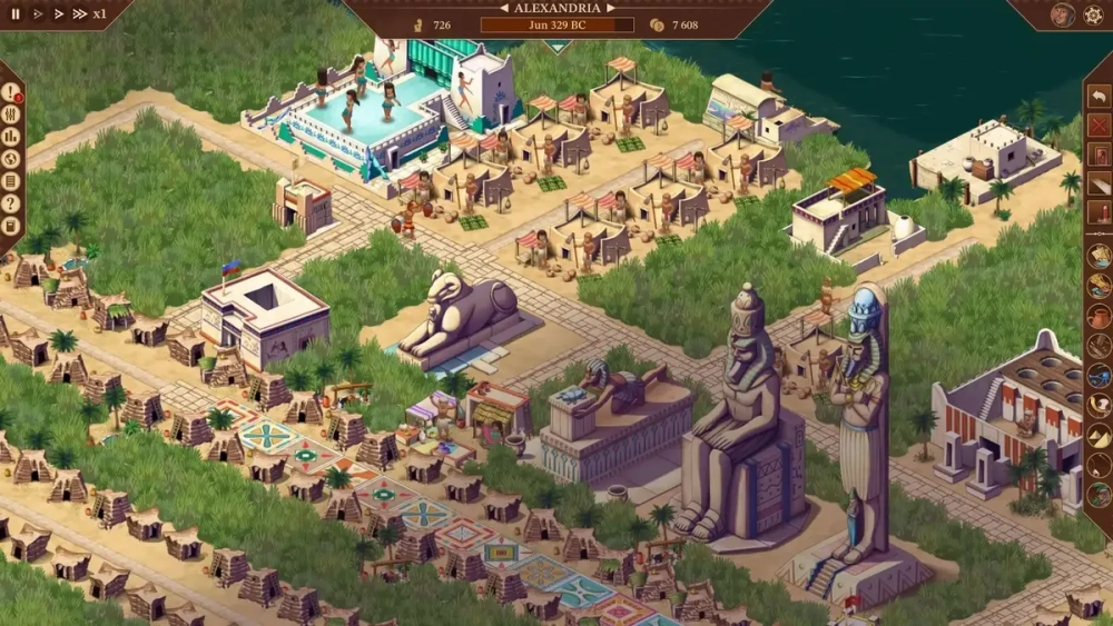 Hình ảnh giao diện thiết lập đồ họa tối ưu cho Pharaoh bản 2026