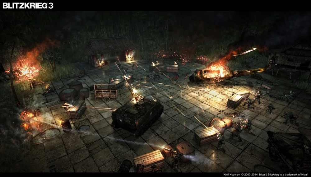 Tối ưu đồ họa cho blitzkrieg cấu hình chơi trên máy tính văn phòng