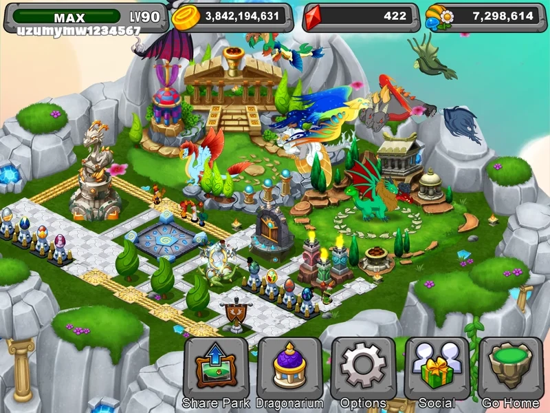 Khám phá thế giới rồng kỳ bí với ảnh Dragon City