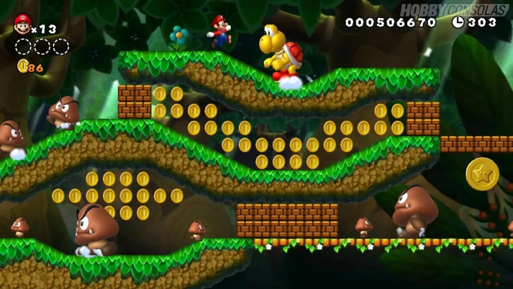 Giao diện chơi mario cổ điển trên trình duyệt chrome chuẩn nhất