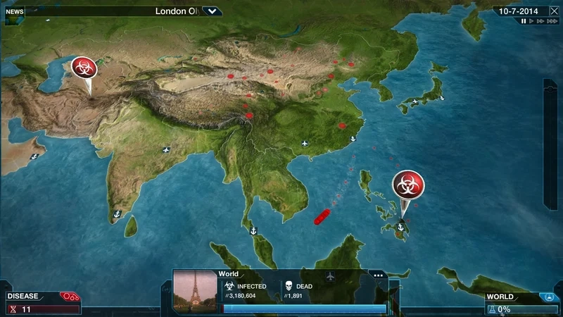 Nắm bí quyết chiến thắng nhờ cách chơi plague inc