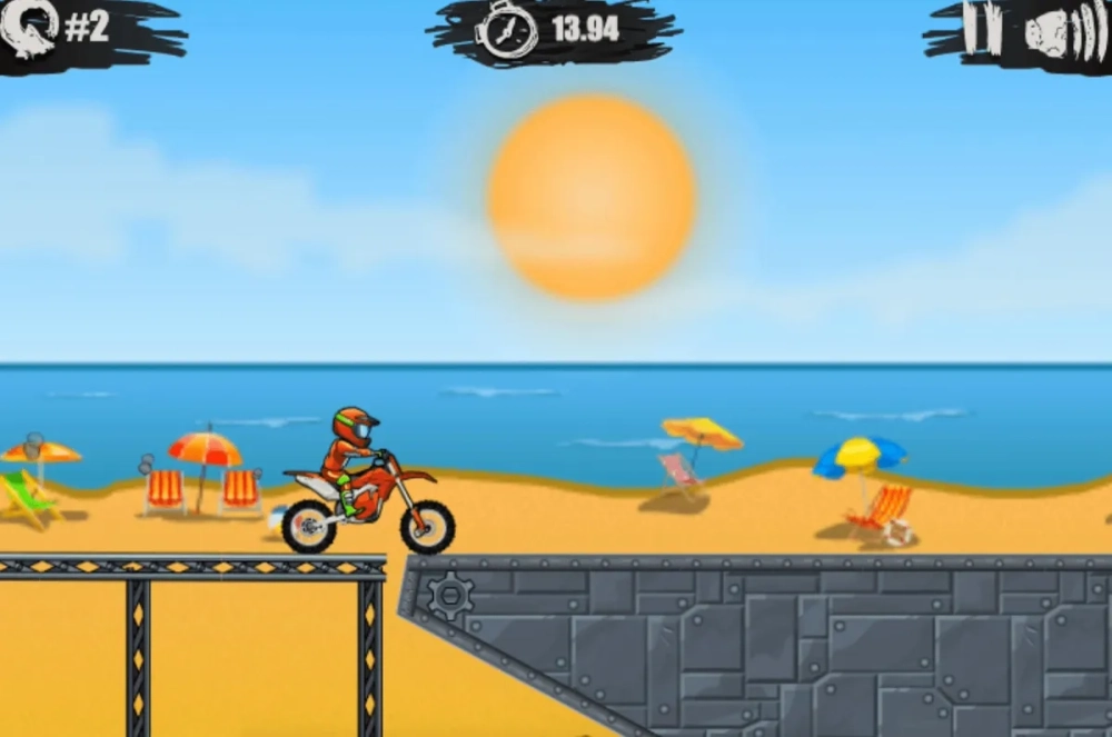 Bí quyết speedrun Moto X3M 6 spooky land của các cao thủ