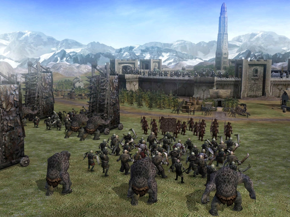 Hình ảnh trận chiến helms deep trong bfme 4k sắc nét cực đỉnh