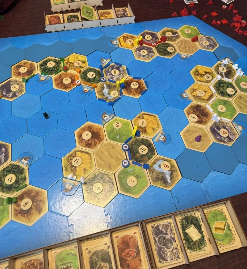 Xây Elasund Catan thành phố mới