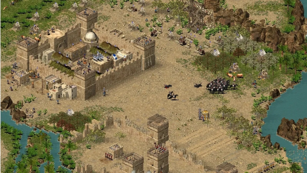 Lệnh hack stronghold crusader tiền và tài nguyên cho người mới